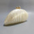Color: Beige - 2024 New Hot Sale Acrylic Shell Shape Clutch Bag Women Designer Evening Party Cute P F640-12000038660912968