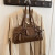 Color: Brown, Ships From: CHINA - Stylish Women Bow Shoulder Bag in PU Leather with Multi Pockets I F640-12000044903732695