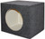Empty woofer box 15" square qpower M119-QSMPSQ15E