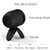 YG220 Same Screen Version Children Projector Mini LED Portable Home Speaker Projector, Plug Type:US A146-EDA002560902A