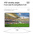 Folding Milk Silk Polyester Projector Film Curtain, Size:100 inch (16:9) Projection Area: 221 x 125 A146-EDA001026007