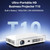 WOWOTO WWT-T10 Android 9.0 DLP 1920x1080P HD 350-400ANSI Smart Projector(US Plug) A146-EDA008570401A