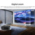 AUN U001 4K 18000 Lumens Portable Home Theater LED HD Digital Projector, US Plug (Black) A146-DMP0175B