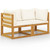  Garden Bench Cream white A949-3068852