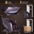 Full Body Zero Gravity Massage Recliner with Airbags and Foot Rollers-Brown B593-JL10042WL