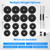 Adjustable Dumbbells 66 LBS Free Weights with Connectors for Home Gym Fitness Workout B593-SP38532US