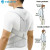 Color: Light Grey, Size: XXXL - Posture Corrector for Men and Women Back Posture Brace Clavicle Sup F640-12000038916986860