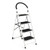 4-Step Folding Ladder with Anti-Slip Pedal Platform 330Lbs Capacity B593-TL35649