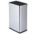 16 Gallon Trash Can with Wing Lids for Bedroom Bathroom Kitchen-Silver - Color: Silver D681-GY10027SL