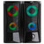 beFree Sound Computer Gaming Speakers with Color LED RGB Lights D970-BFS-201