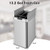 13.2 Gal Slim Kitchen Trash Can with Wing Lids and Stainless Steel Frame - Color: Silver D681-GY10021SL