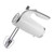 Brentwood 5 Speed Hand Mixer- White D970-HM-48W