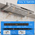 36 Inch Under Cabinet Range Hood 900 CFM Kitchen Stove Vent with Oil Collector-Silver - Color: Silv D681-FP10777US-SL