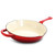Crock-Pot Artisan 12 Inch Enameled Cast Iron Skillet in Scarlet Red D970-126355.01