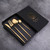 Color: Main four titanium - Four-Piece Set, Golden Knife And Fork, Portuguese Western Tableware Set Q119-CJCJ112326302BY