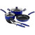 Oster 7 Piece Non Stick Aluminum Cookware Set in Blue D970-128654.07