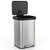 13.2 Gallon Step Trash Can with Soft Close Lid and Deodorizer Compartment-Golden B593-GY10006