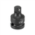 Grey Pneumatic 1/2" Female x 3/8" Male Adapter with Friction Ball T398-GRE2228A