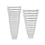 GearWrench 44 Piece 12 Point Long Pattern Combination SAE/Metric Wrench Set T398-KDT81919