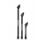 GearWrench 3 Piece 3/8 Inch Drive X-Core Pinless Universal Joint Impact Extension Set 6 Inch, 9 Inc T398-KDT84453