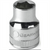 GearWrench 1/2 Inch Drive 6 Point Standard Metric Socket 21mm T398-KDT80633