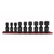 GearWrench 9 Piece 1/2 Inch Drive 6 Point Standard X-Core Pinless Universal Impact SAE Socket Set T398-KDT84978