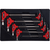 SUNEX 8-Piece T-Handle, Hex, Metric Hex Key T398-SUN9858M