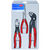 KNIPEX Plier Set 3 Pc. Long Nose,Diag Cutt,Cobra T398-KNP267487
