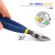 Color: dark blue - 5/6/7 Inch Professional Cutting Pliers Wire Stripping Tool Side Cutter Cable Bur F640-12000040002288155