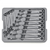 GearWrench 12 Piece 72-Tooth 12 Point XL X-Beam Ratcheting Combination Metric Wrench Set T398-KDT85888