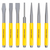 Wilmar Corp. / Performance Tool 7 pc. Punch & Chisel Set T398-WLMW7510