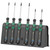 Wera Micro Precision METRIC HEX-Plus Screwdriver Set with Storage Rack (6-Piece) M119-05118156001