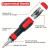 Color: Red, Ships From: CHINA - 13-in-1 Ratchet Screwdriver Set with Torx Safety, Flat Head, Philli F640-12000043073846512