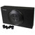 Pioneer Single 10" Shallow Mount Pre-Loaded Enclosure - 1200 Watts 2ohm M119-TSA2500LB