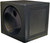 Qpower Single 15" Sealed Woofer Enclosure withh Bed Liner Spray M119-QBOMB15SSINGLE