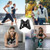 Workout Weighted Vest with Mesh Bag Adjustable Buckle-16 lbs - Color: Black - Size: 16 lbs D681-SP37183