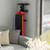 Folding Weight Bench Adjustable Sit-up Board Workout Slant Bench-Red - Color: Red D681-SP37043RE
