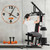 Multifunction Cross Trainer Workout Machine - Color: Black D681-SP36555+