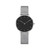 Color: Black White - Mesh belt watch Q119-CJZBNSSY00603-Black White