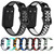 Two-color Watch Strap Soft Breathable Contrast Color Replacement Watchband Compatible For Huawei Ba K484-FQZCO_H4MERAPU