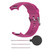 Wrist Band for Garmin Approach S3 GPS Watch Elegant Silicone Watch Strap with Tool Individualized A K484-PEL_0BUR9W7N