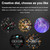 N18 2-in-1 Smart Watch with Earbuds Fitness Tracker Heart Rate Blood Pressure Sleep Monitor Black K484-PEL_0QTO6DAC