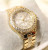 Color: Silver - Fashion Women Watch with Diamond Watch Ladies Top Luxury Brand Ladies Casual Women' F640-12000035839414071