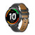 Color: Vinyl Leather Watch Strap - Smart Watch Bluetooth GPS Altitude Heart Rate Q119-CJJX254905804DW