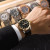 Color: Pink - POEDAGAR Luxury Business Man Wristwatch Waterproof Luminous Date Week Men Watch For M F640-12000034507743175