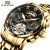 Color: Multicolor - Relogio Masculino Top Brand Mens Luxury Watch Stainless Steel Luminescence Cloc F640-12000038486820882