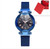style: 3Style gift pack, Color: Blue - Star watch Q119-CJZBNSCY00190-3Style gift pack-Blue