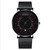 Color: Black red - Fashion men's business watch quartz watch classic creative calendar watch Q119-CJZBNSSY01173-Black red