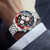 Fashion Trend Multi-functional Student Men's Large Dial Waterproof Quartz Watch Q119-CJNS2024068