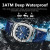 Color: grey - POEDAGAR Luxury Man Wristwatch Waterproof Luminous Date Leather Men's Watches Sports  F640-12000034899663406